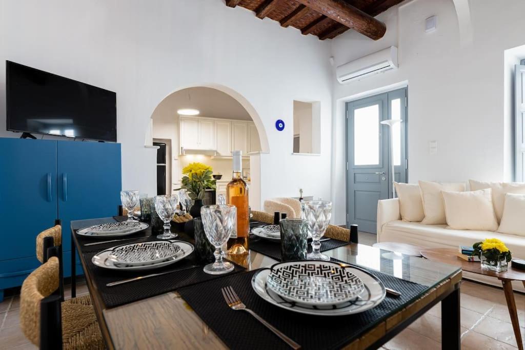 Venghera Naousa Apartment In The Heart Of Naousa المظهر الخارجي الصورة